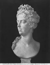 Buste van Marie-Adelaide de Savoie, hertogin van Bourgondië, 1710